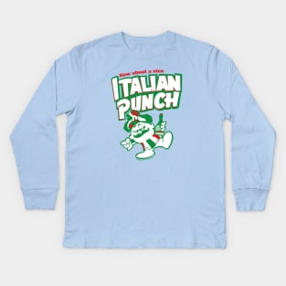 Italian Punch! Kids Long Sleeve T-Shirt